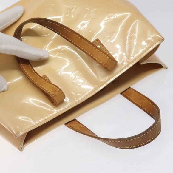 LOUIS VUITTON Monogram Vernis Reade PM Bag Marshmallow Pink M91306 Auth KD181 - Picture 7 of 16
